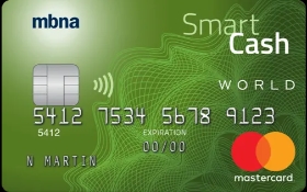 MBNA Smart Cash World Mastercard Image