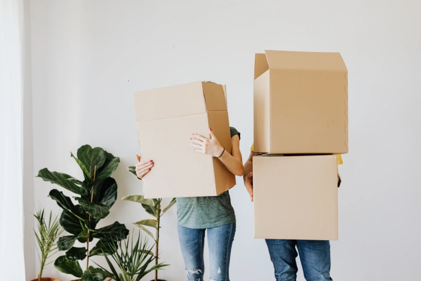 couple-carrying-cardboard