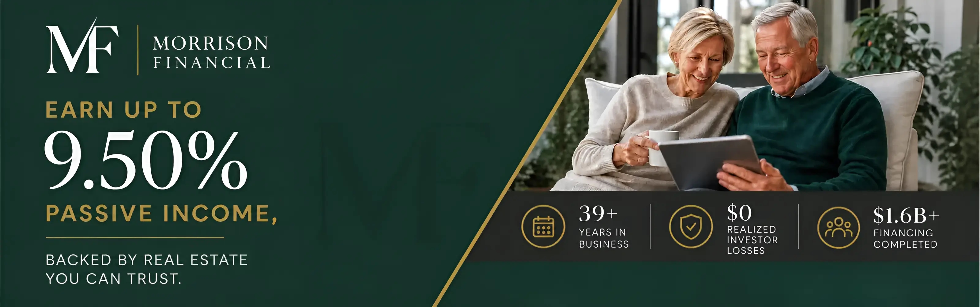 Morrison Financial retirement investment ad