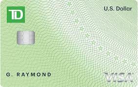 TD U.S. Dollar Visa Card