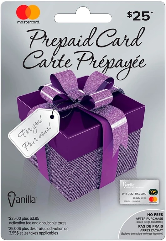 vanilla prepaid card