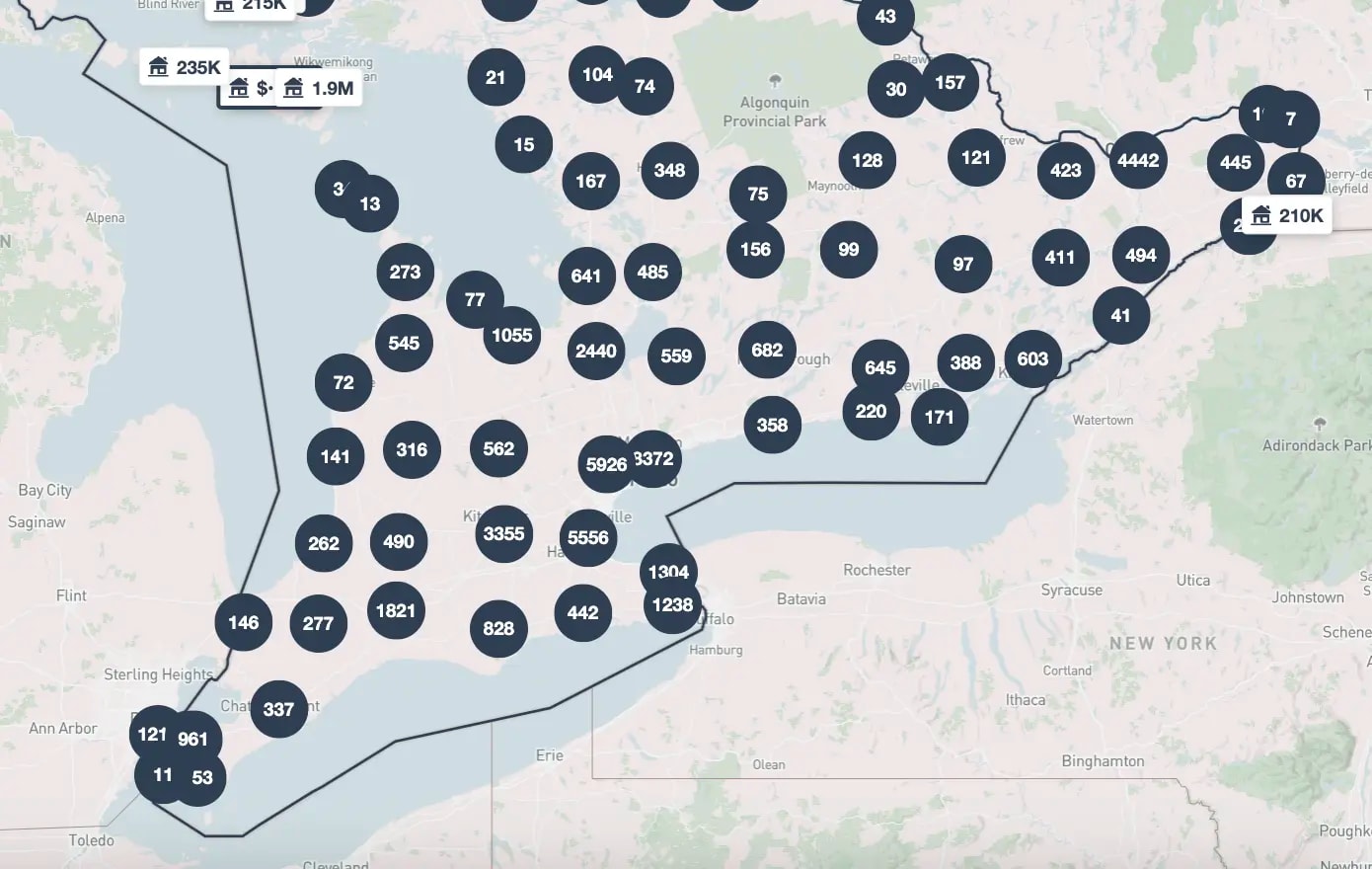 wahi map