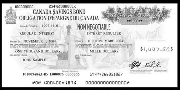 canada saving bond