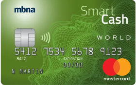 MBNA Smart Cash World Mastercard Image