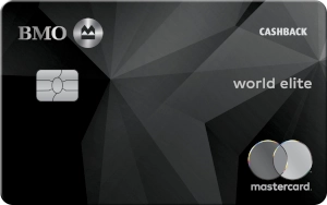 BMO CashBack World Elite Mastercard card image