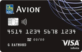 RBC Avion Visa Infinite card image