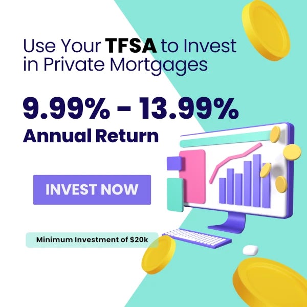 tfsa private mortgage investing ad mobile