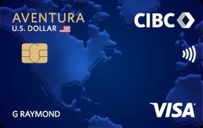 CIBC U.S. Dollar Aventura Gold Visa Card
