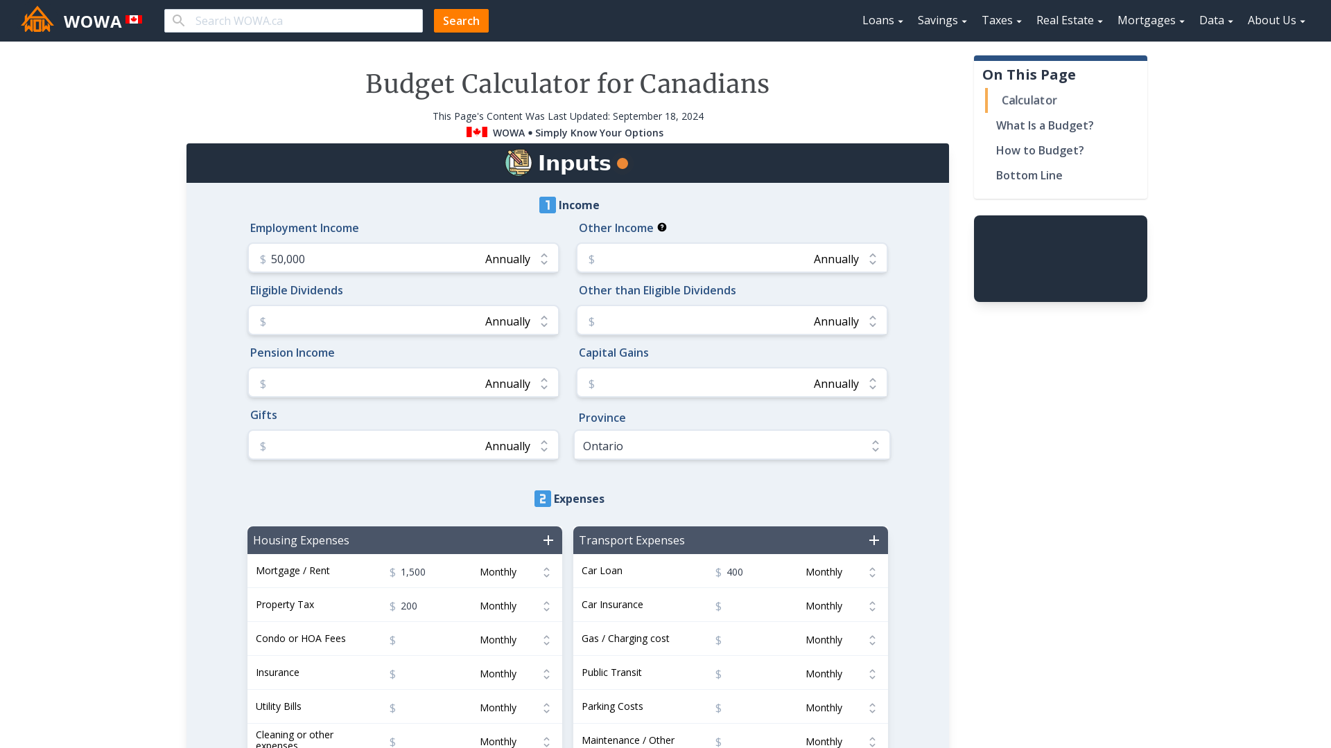 budget-calculator-for-canadians-wowa-ca