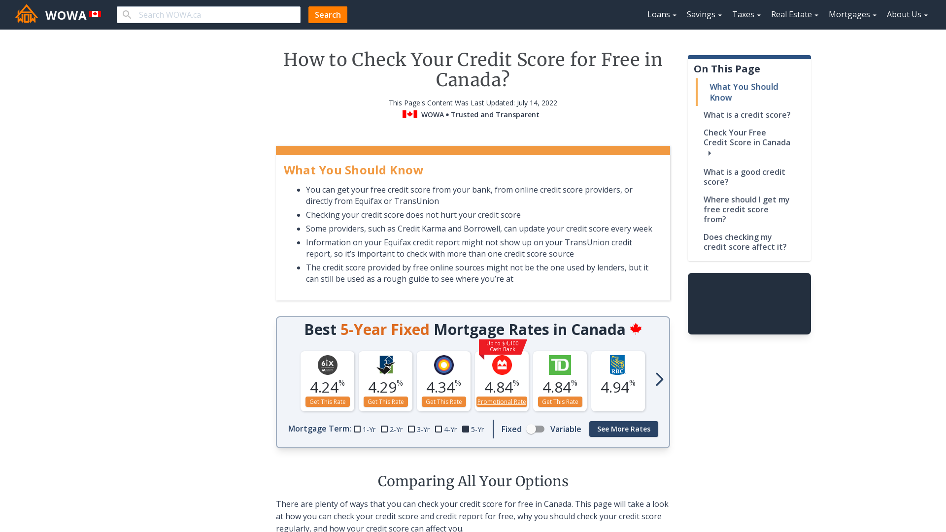 how-to-check-free-credit-score-in-canada-wowa-ca