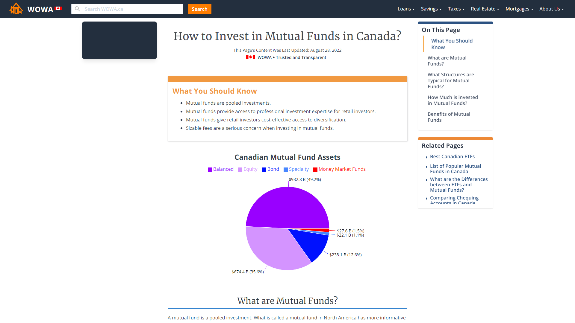 Most Popular Mutual Funds In Canada