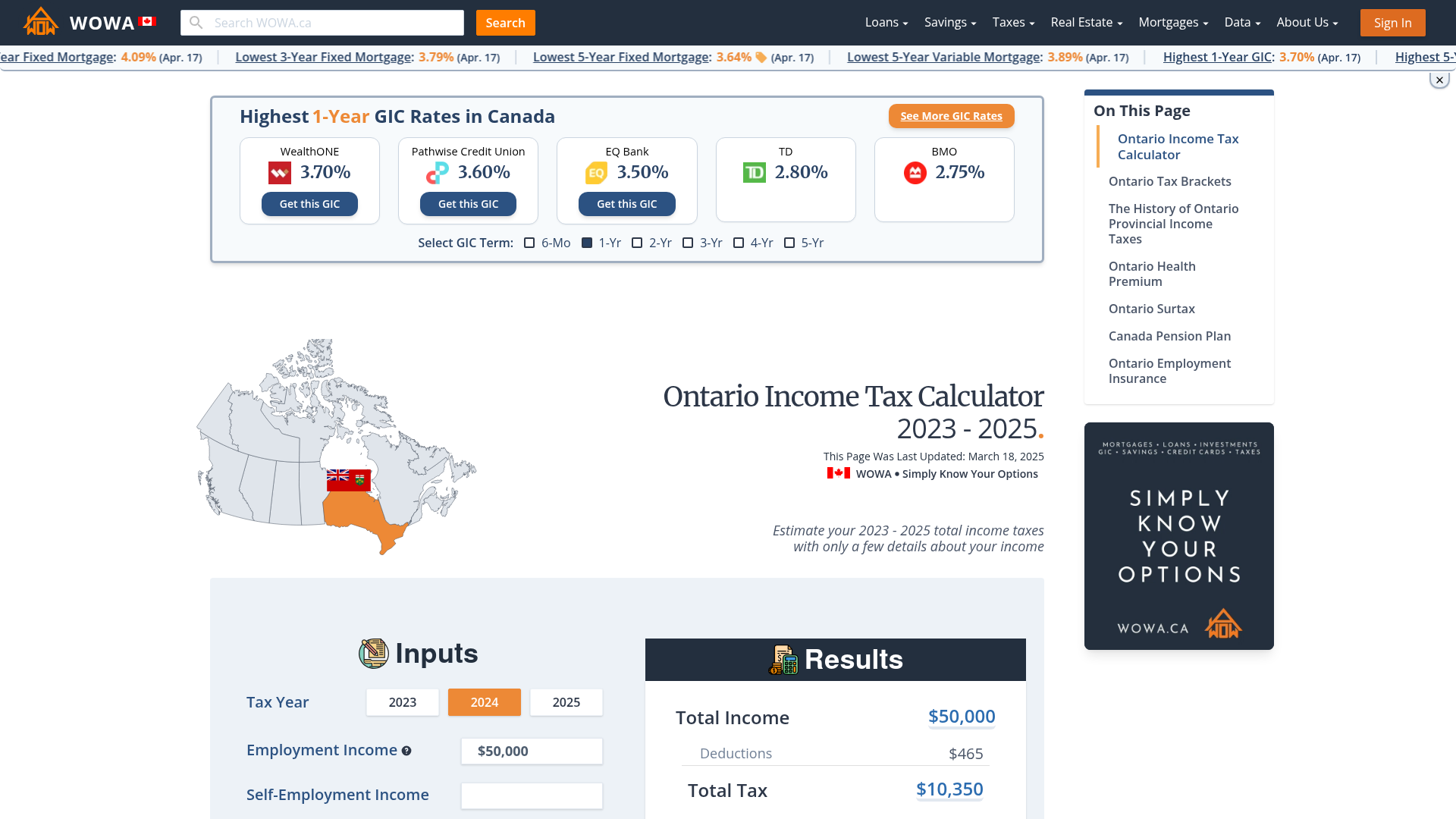 tax refund calculator ontario 2022 Success Binnacle Photographs